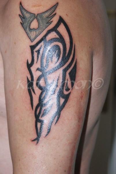 tribal arm piece